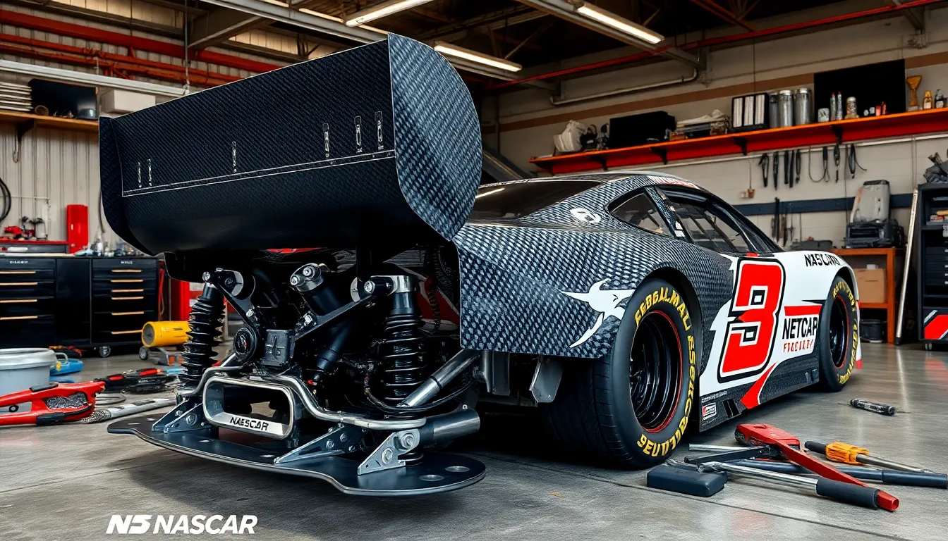 5 nascar cars