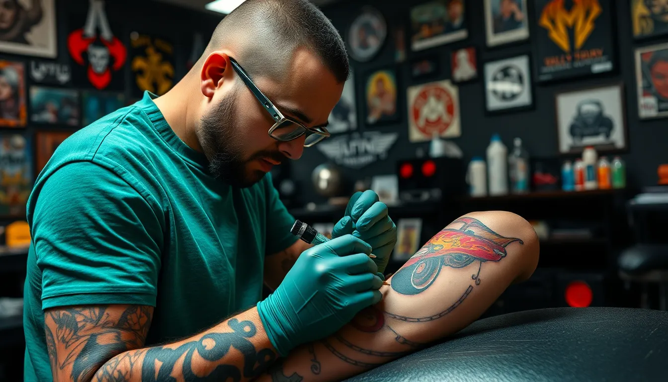 5 sally cars tattoo