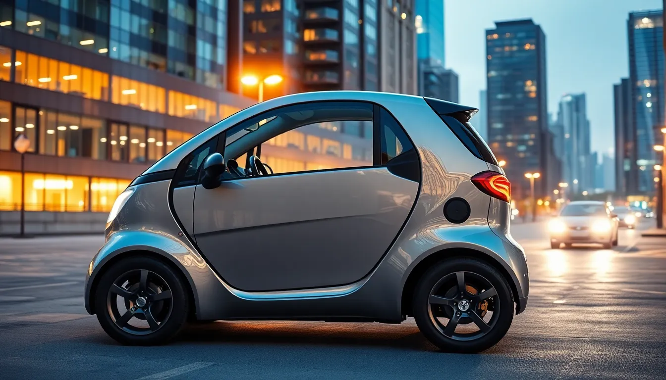 5 tiny cars