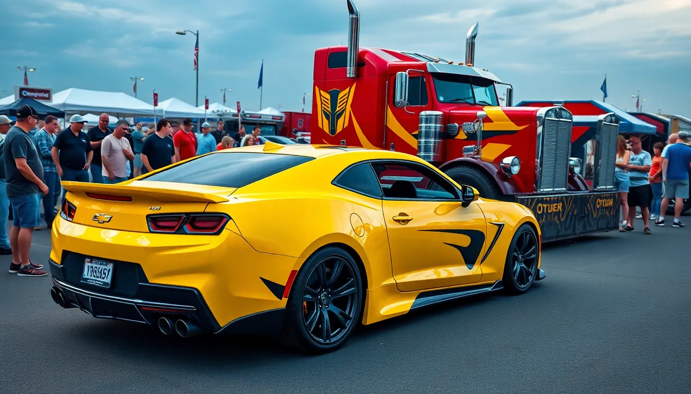 5 transformers cars