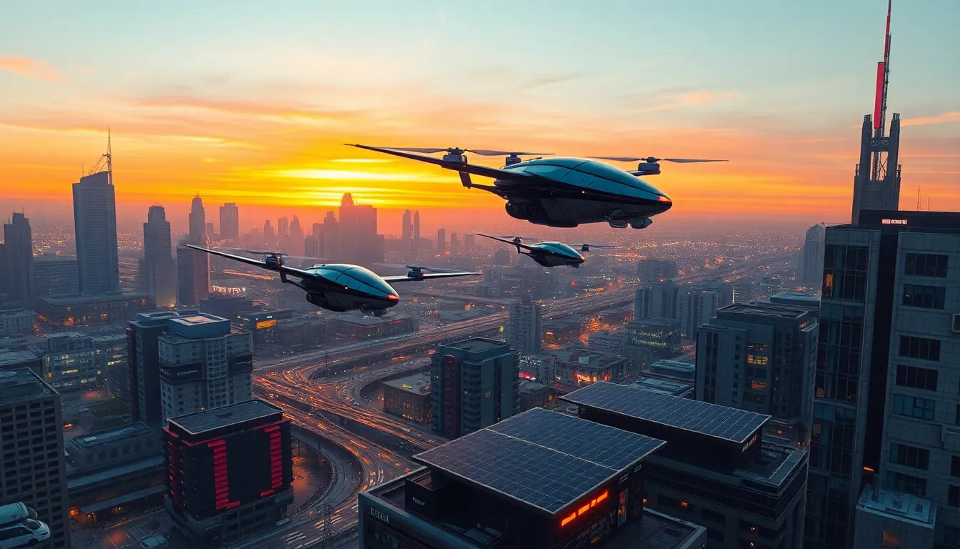 6 cyberpunk cars