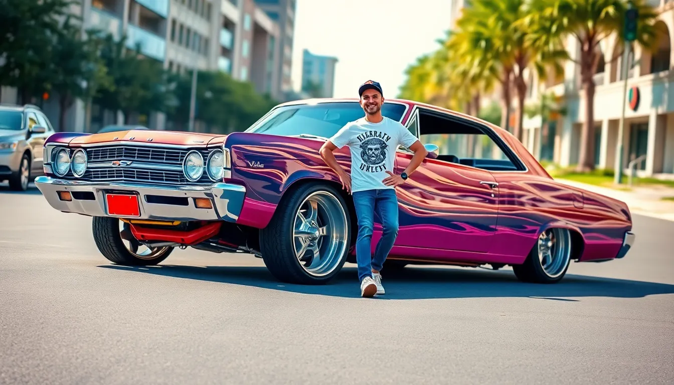 6 low riders cars