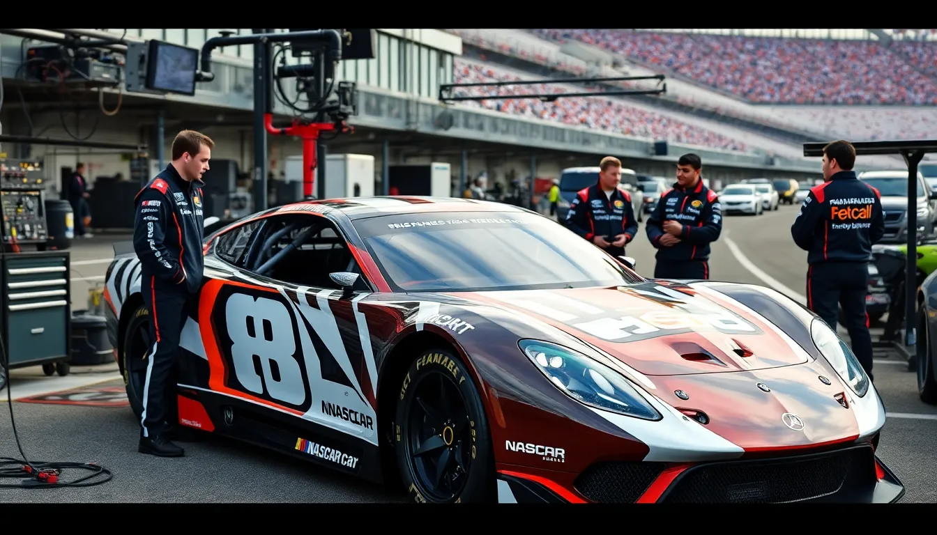 6 nascar cars