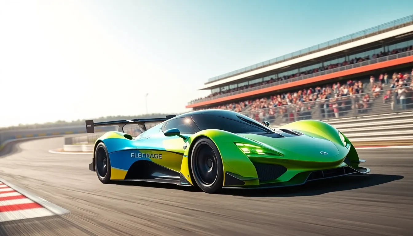 6 race cars