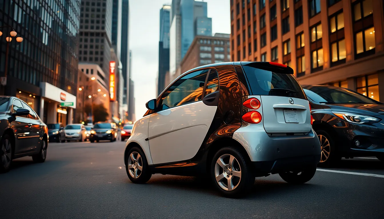 6 tiny cars