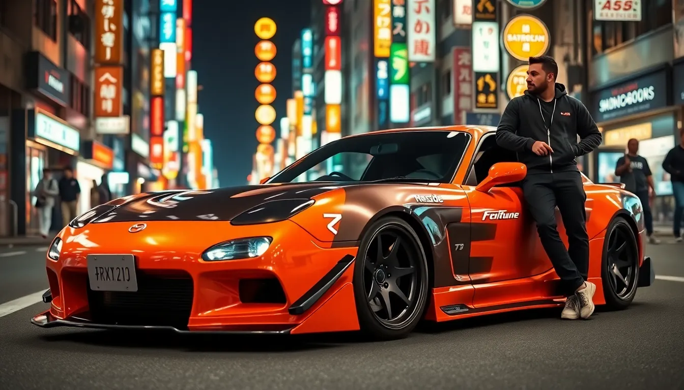 6 tokyo cars aesthetic