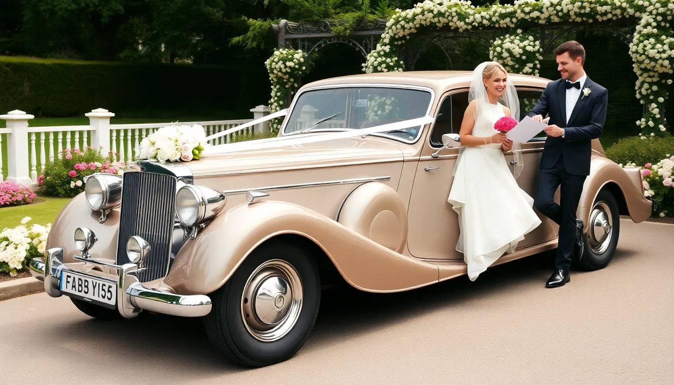 6 wedding cars