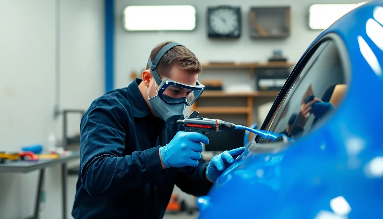 7 cars painting