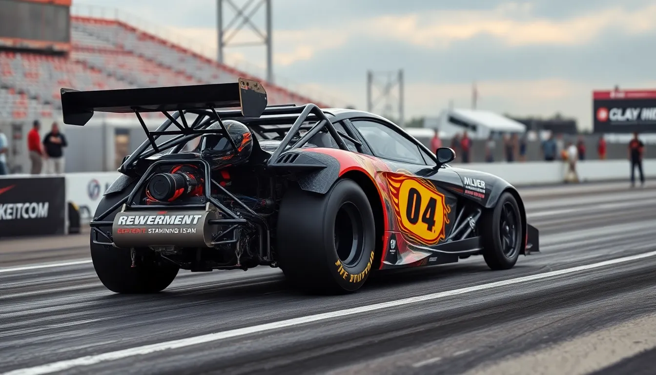 7 drag cars