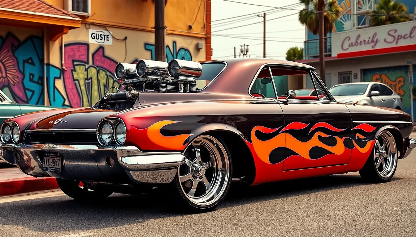 7 low riders cars