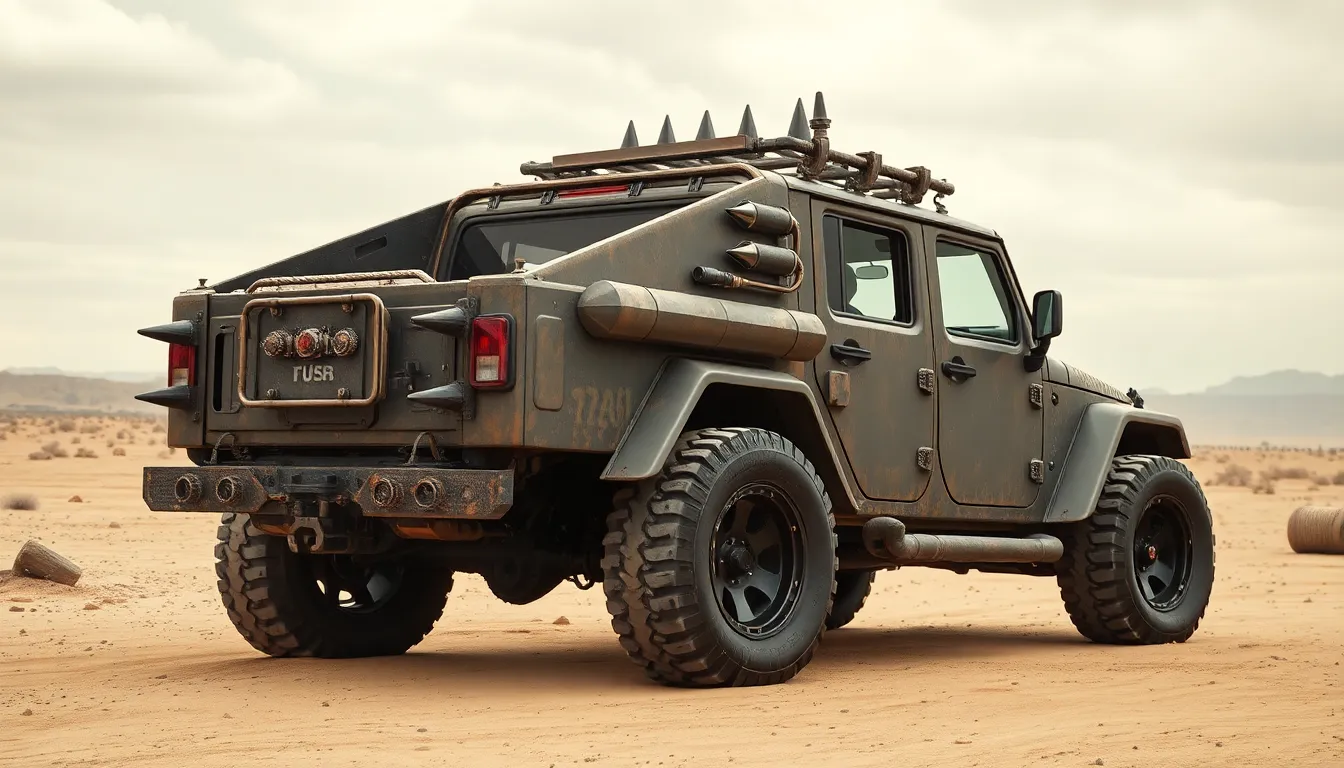 7 mad max cars