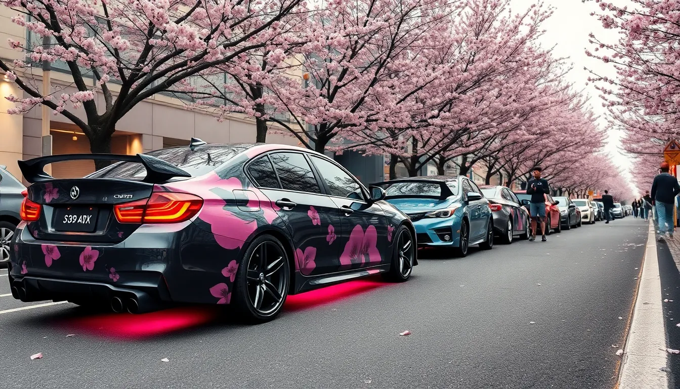 7 tokyo cars aesthetic