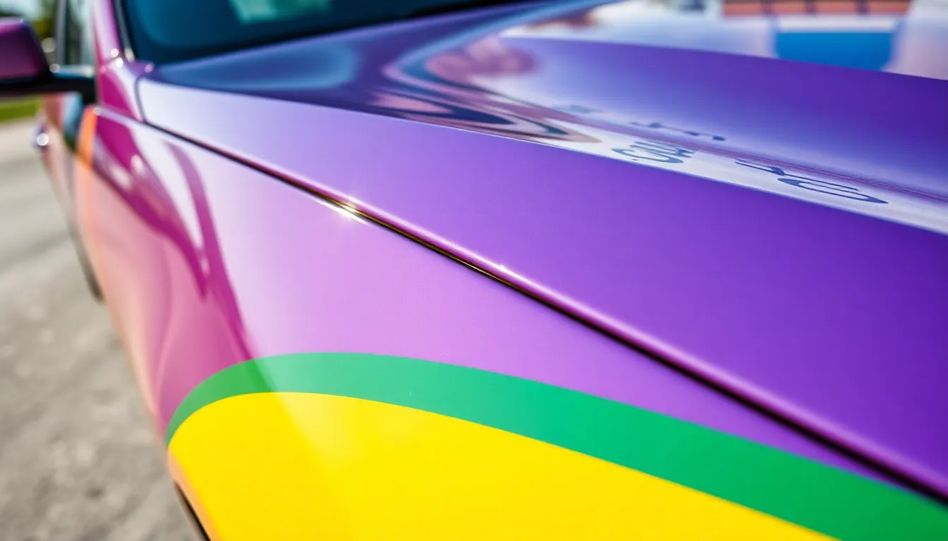 7 wrapped cars