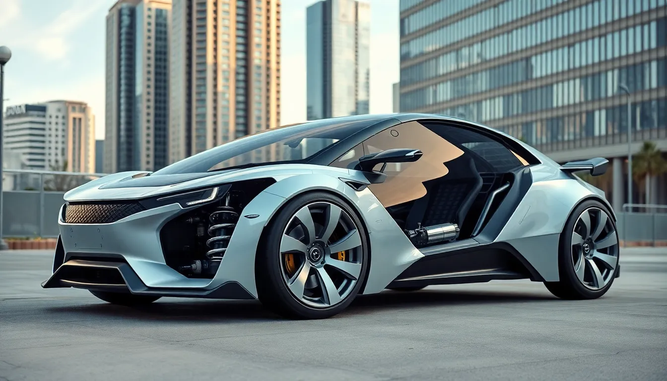 8 modified cars