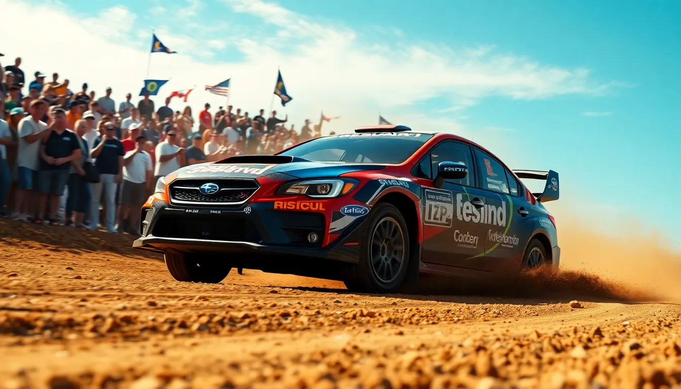 8 rally cars