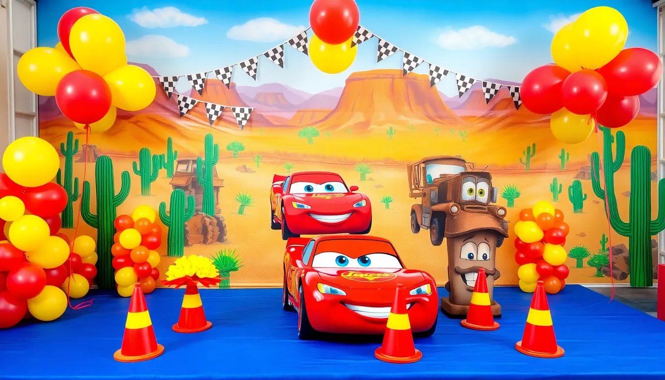 cars second birthday theme