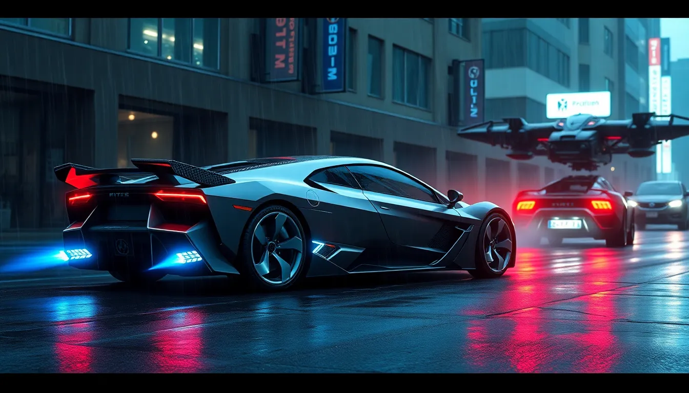 cyberpunk cars