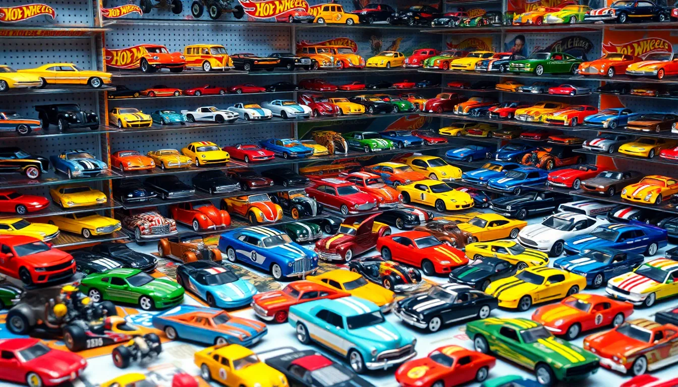 hot wheels cars display