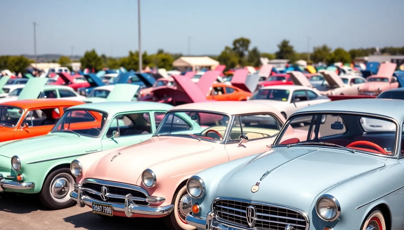 pastel cars