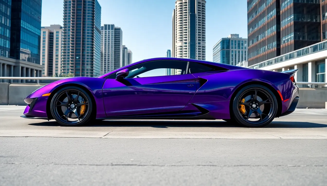 purple cars