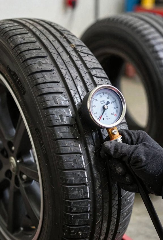 How Much PSI in Car Tires 4 axle weighted tire pressures differ
