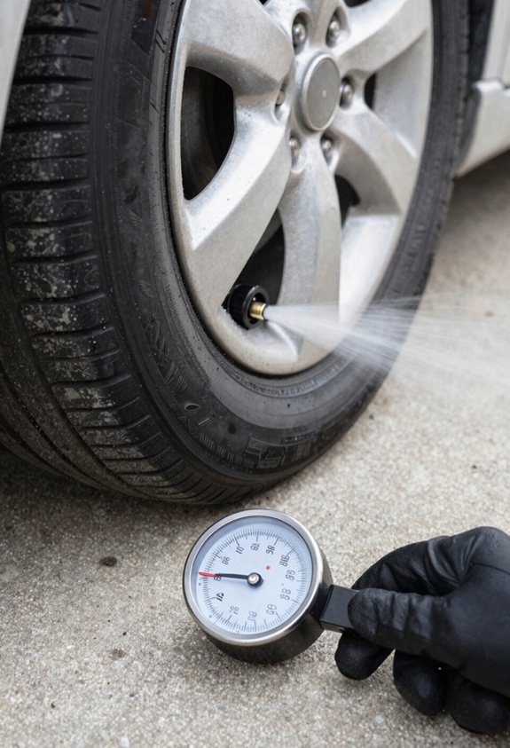 How to Deflate a Tire Step by Step 3 check tire pressure and condition