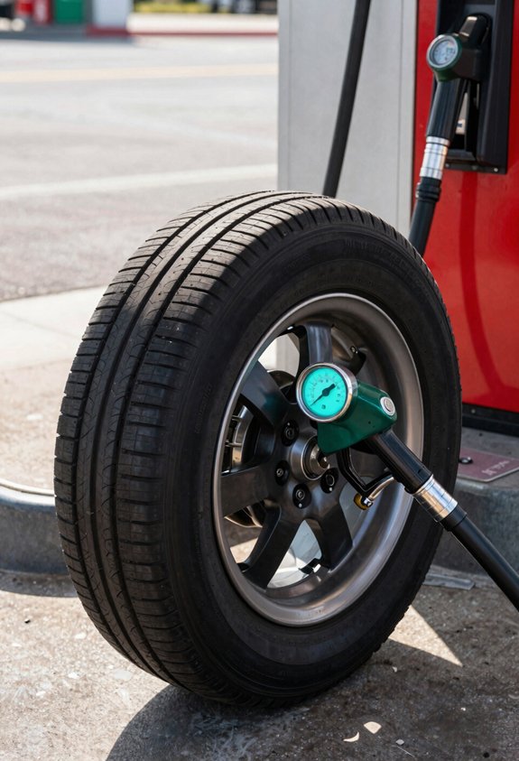 How to Put Air in Your Tire at a Gas Station in 3 Steps 2 check tire pressure before driving