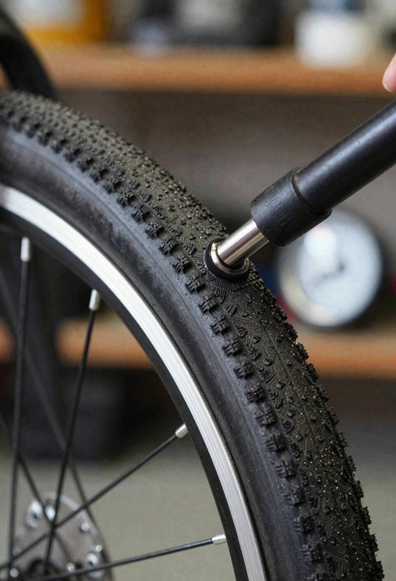 check tire pressure meticulously