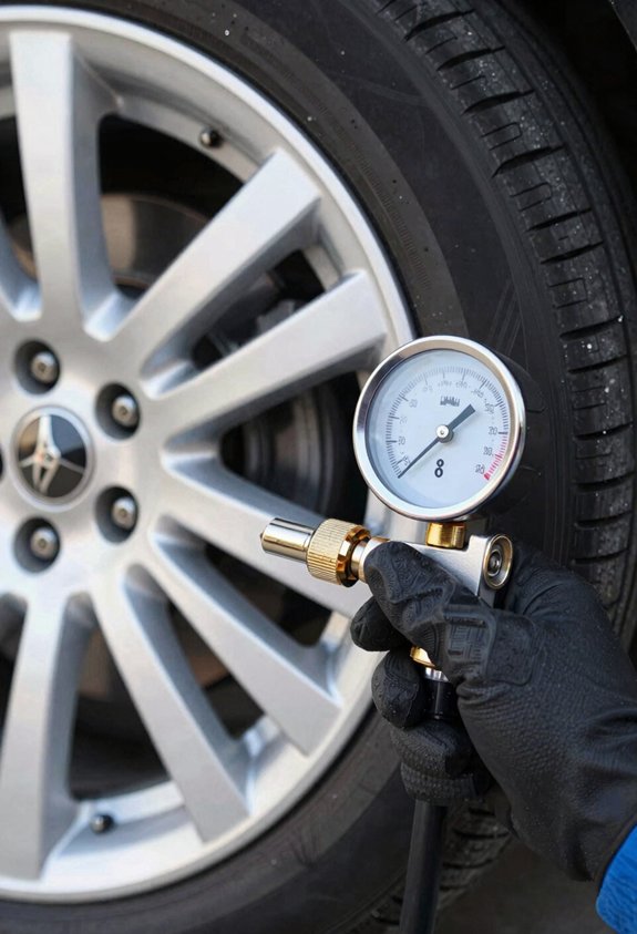 How Do You Use a Tire Pressure Gauge in 5 Steps 5 cold tires precise psi readings