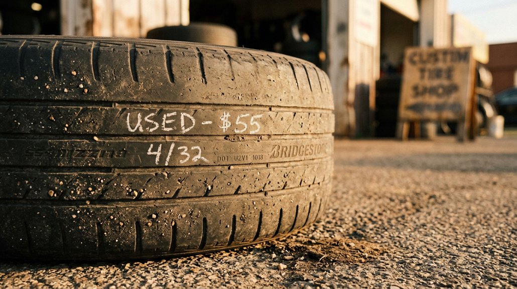 cost of a used tire today