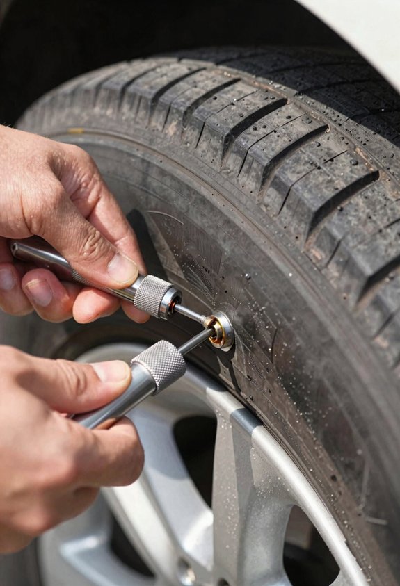 How to Deflate a Tire Step by Step 6 deflate quickly with valve core tool
