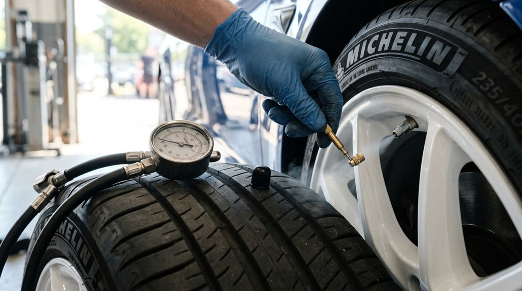 deflate tire step by step instructions