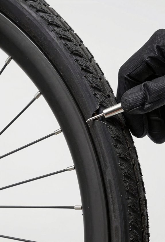 How to Take Off a Bike Tire in 5 Steps 3 deflate valve loosen bead