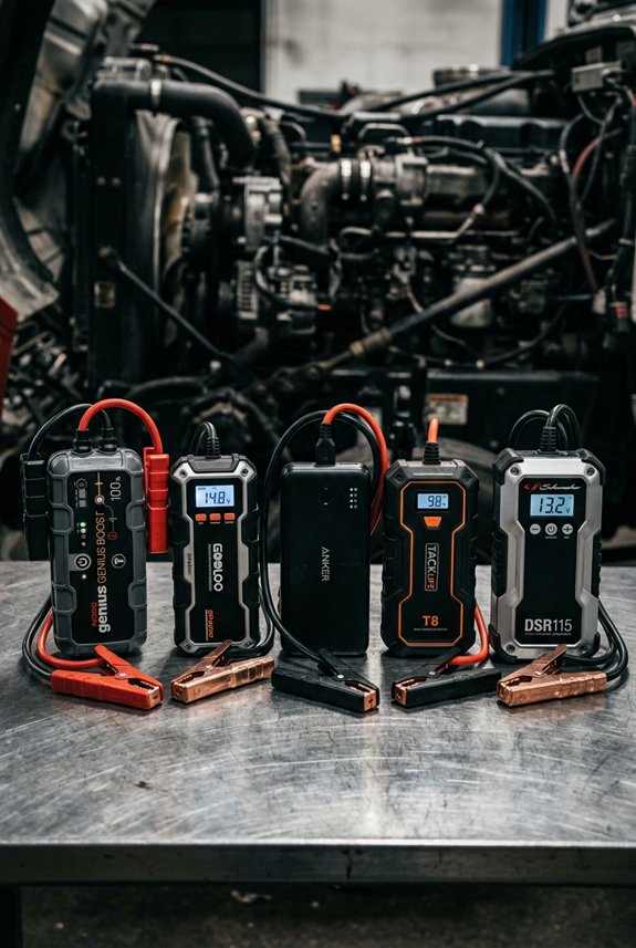10 Best Jump Starters for Diesel Trucks in 2026 2 diesel jump starter essentials