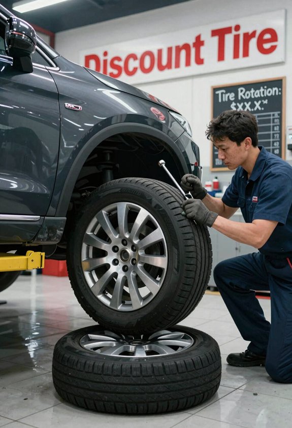 discount tire tire rotation scheduling