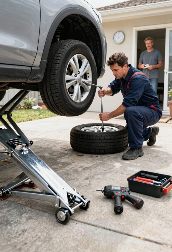 How Long Does a Tire Change Take? 5 diy tire change time gap factors
