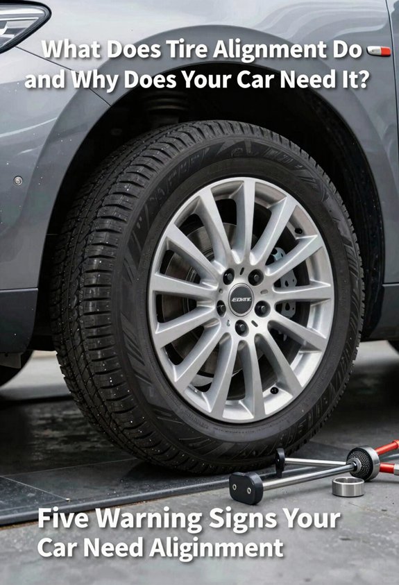 What Does Tire Alignment Do and Why Does Your Car Need It? 2 five warning signs of misalignment and wear