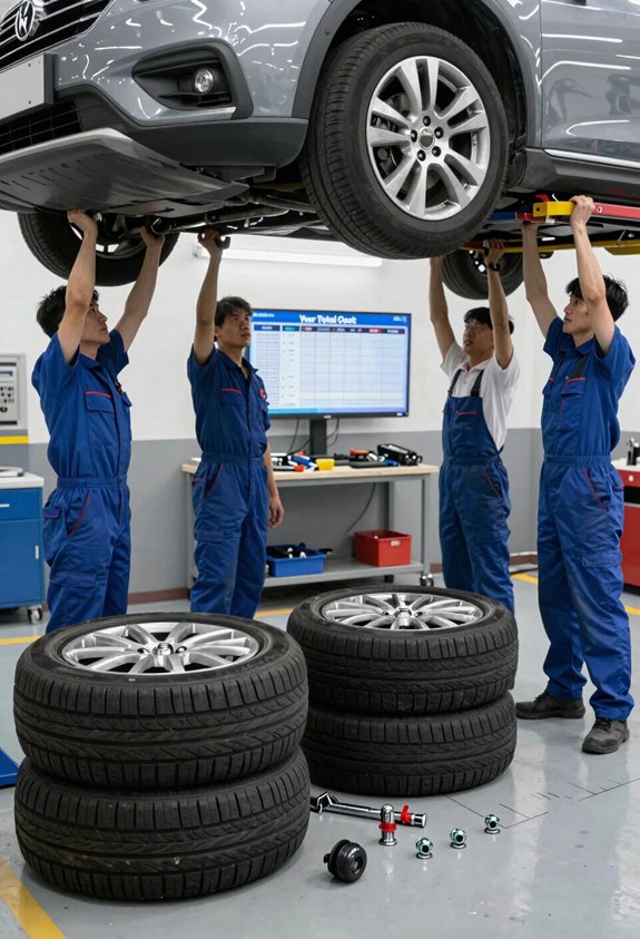 How Much Is Walmart Tire Installation? 5 four tire installation package pricing