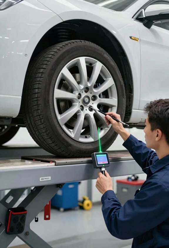 How Long Does Tire Alignment Take? 3 front and rear wheel alignment differences