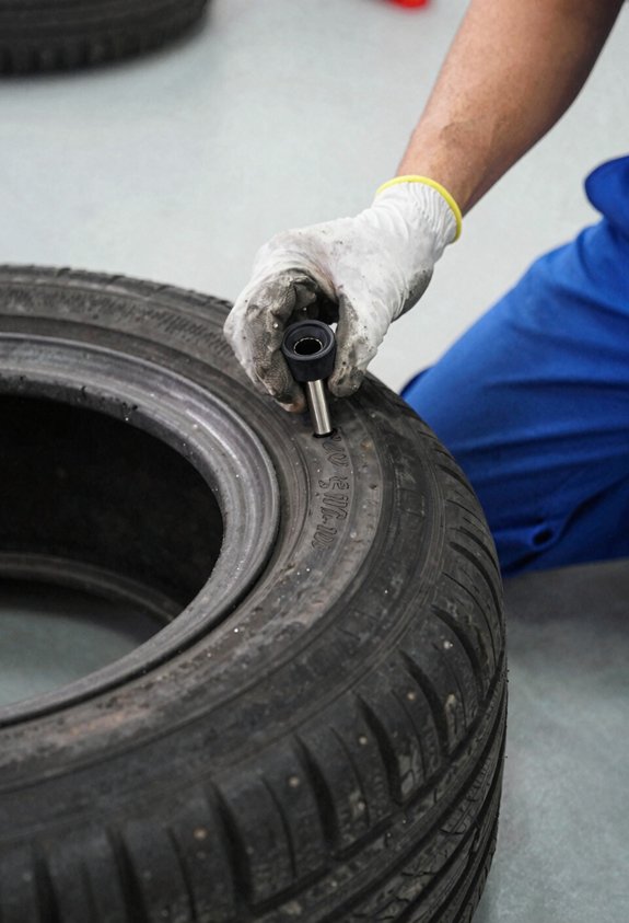 How to Install a Tire Valve Stem in 10 Steps 5 fully deflate tire before bead break