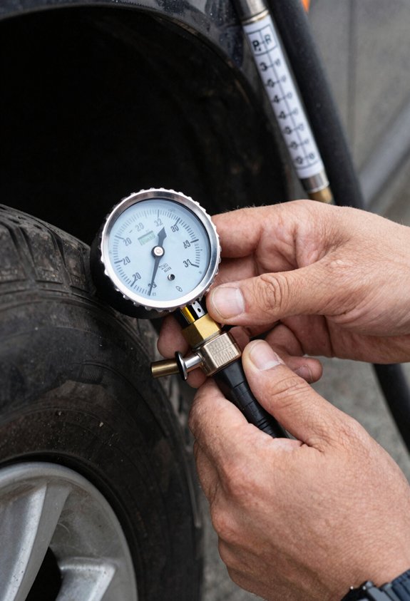 How Do You Use a Tire Pressure Gauge in 5 Steps 6 inflate deflate recheck precisely