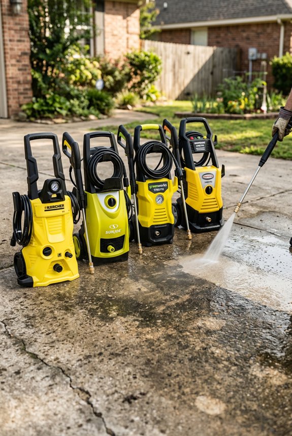 key factors for 3000 psi electric washer