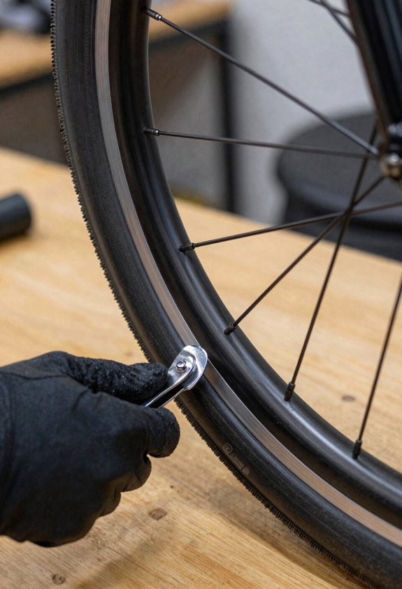 How to Replace a Bike Tire Tube in 10 Simple Steps 5 lever first steady bead removal