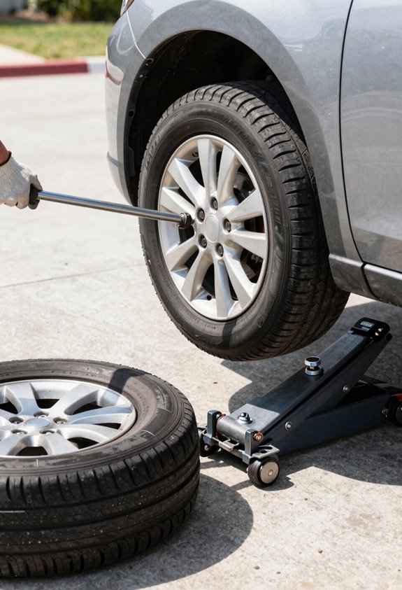 10 Steps to Put in a Spare Tire 6 lift to 3 6 inches safely