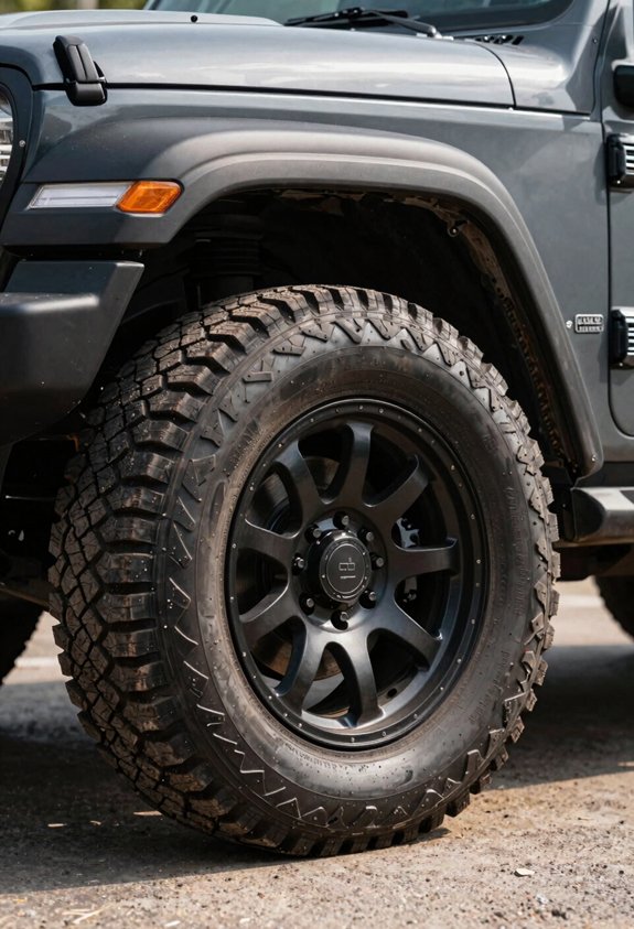 negative offset for wide stance wheels