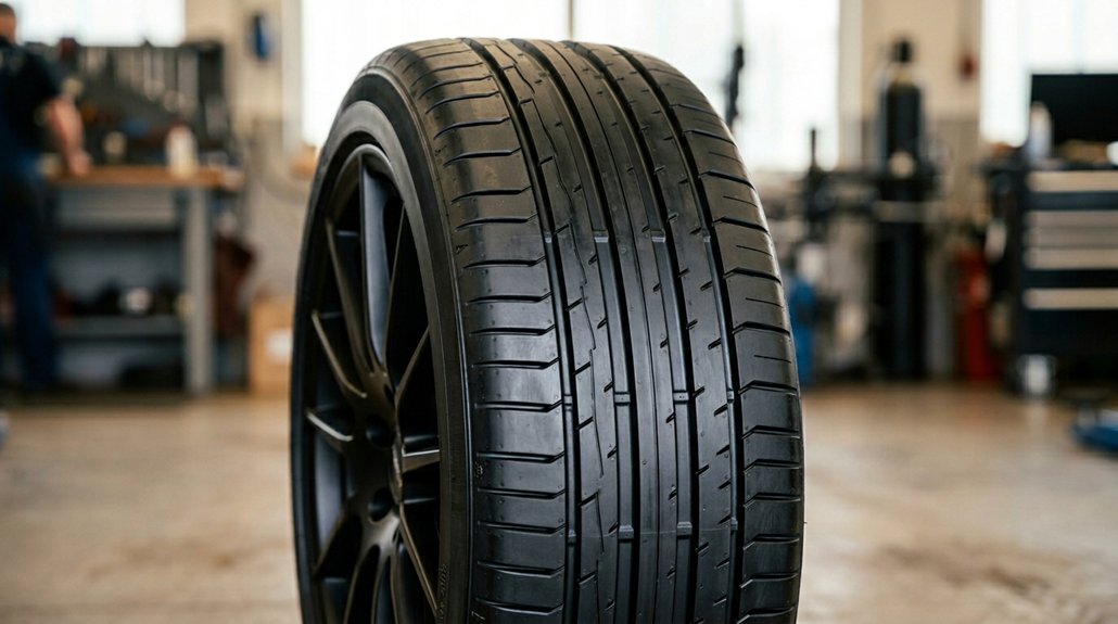 new tire tread depth specification