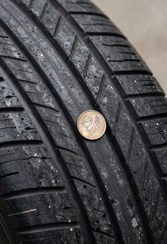 How to Check Tire Tread Depth With a Penny in 7 Simple Steps 4 penny test detects uneven tread
