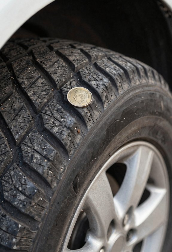 How to Check Tire Tread Depth With a Penny in 7 Simple Steps 6 penny test undersells safety