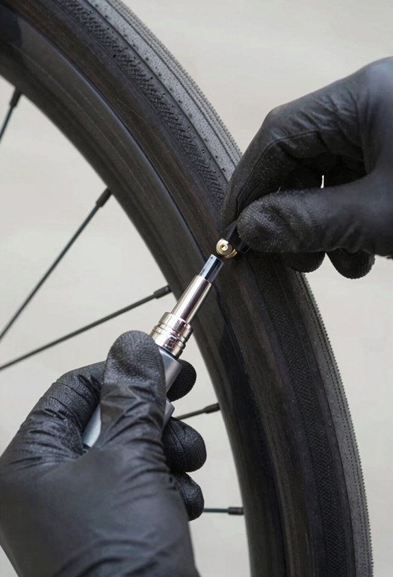 presta prep schrader adapter secure seal