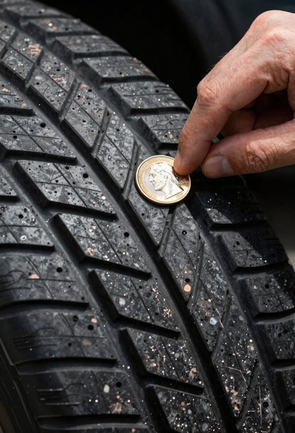 5 Steps to Gauge Tire Tread Depth With a Penny 6 quarter test for safer tire planning